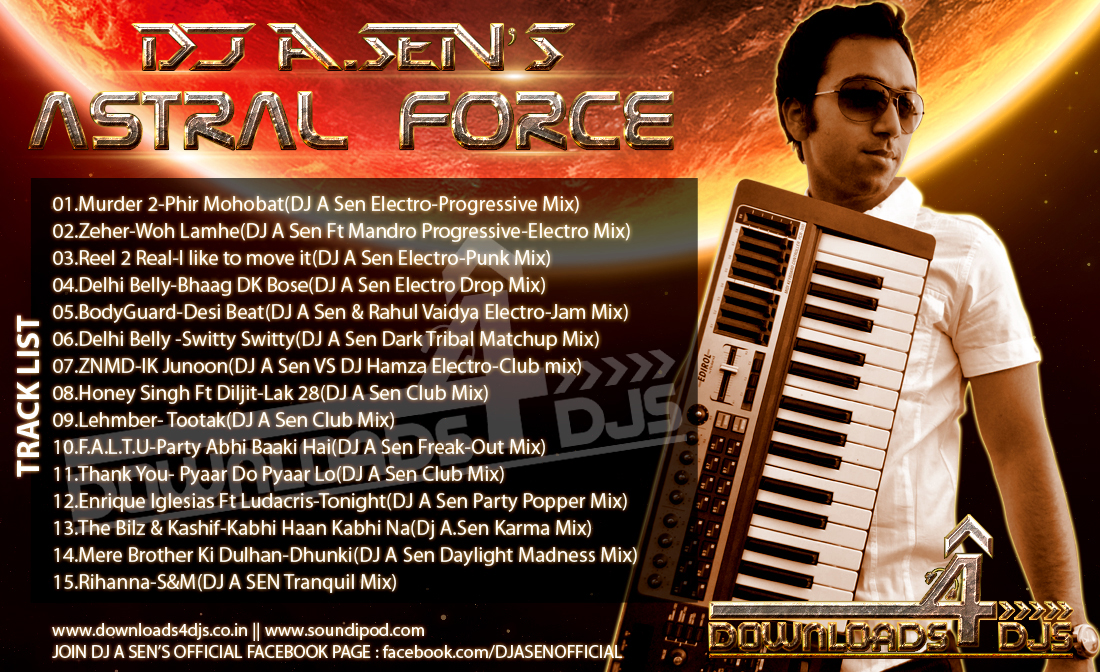 DJ A SEN - ASTRAL FORCE 2011 - BACK
